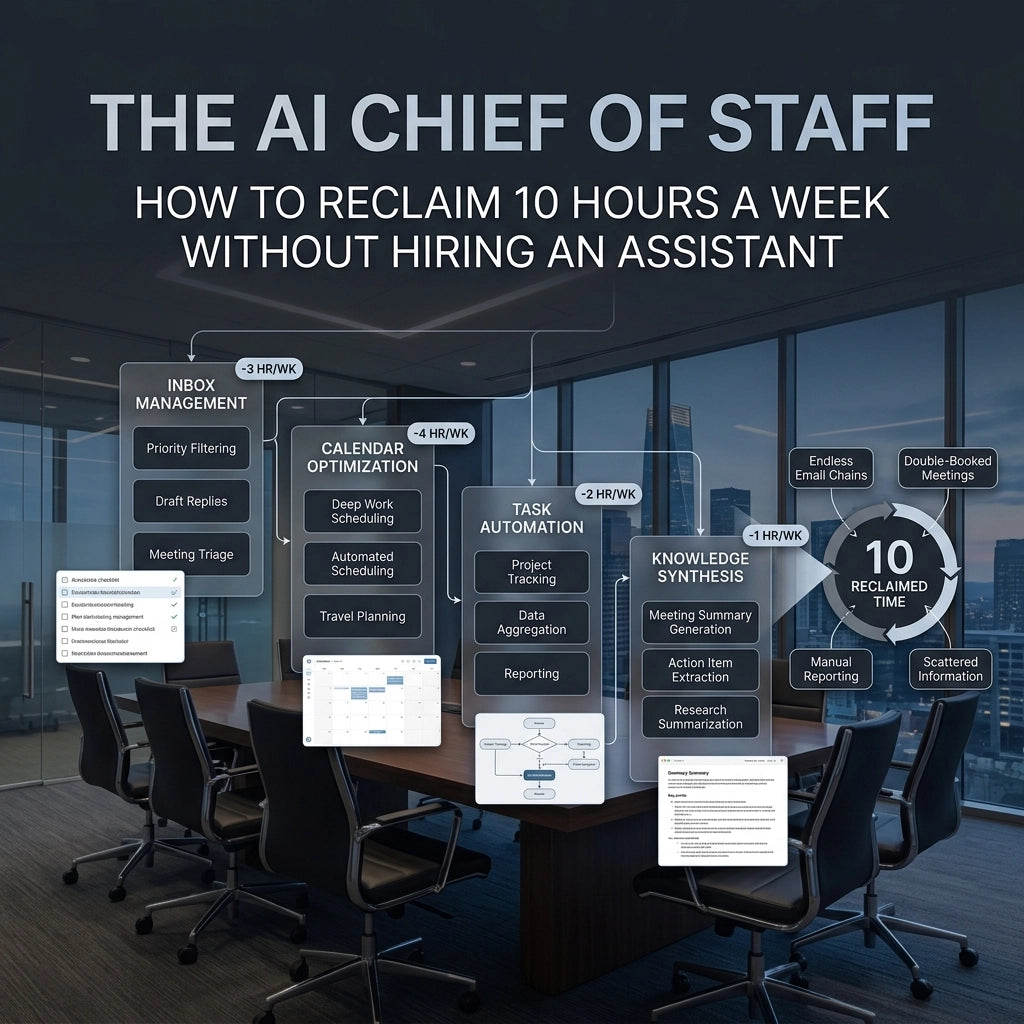 The AI Chief of Staff: How to Reclaim 10 Hours a Week Without Hiring an Assistant