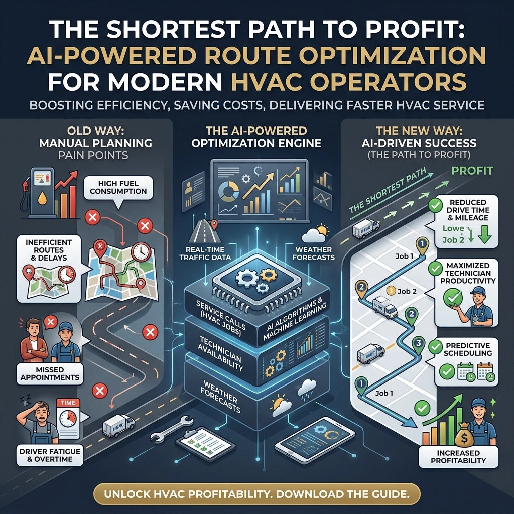 The Shortest Path to Profit: AI-Powered Route Optimization for Modern HVAC Operators