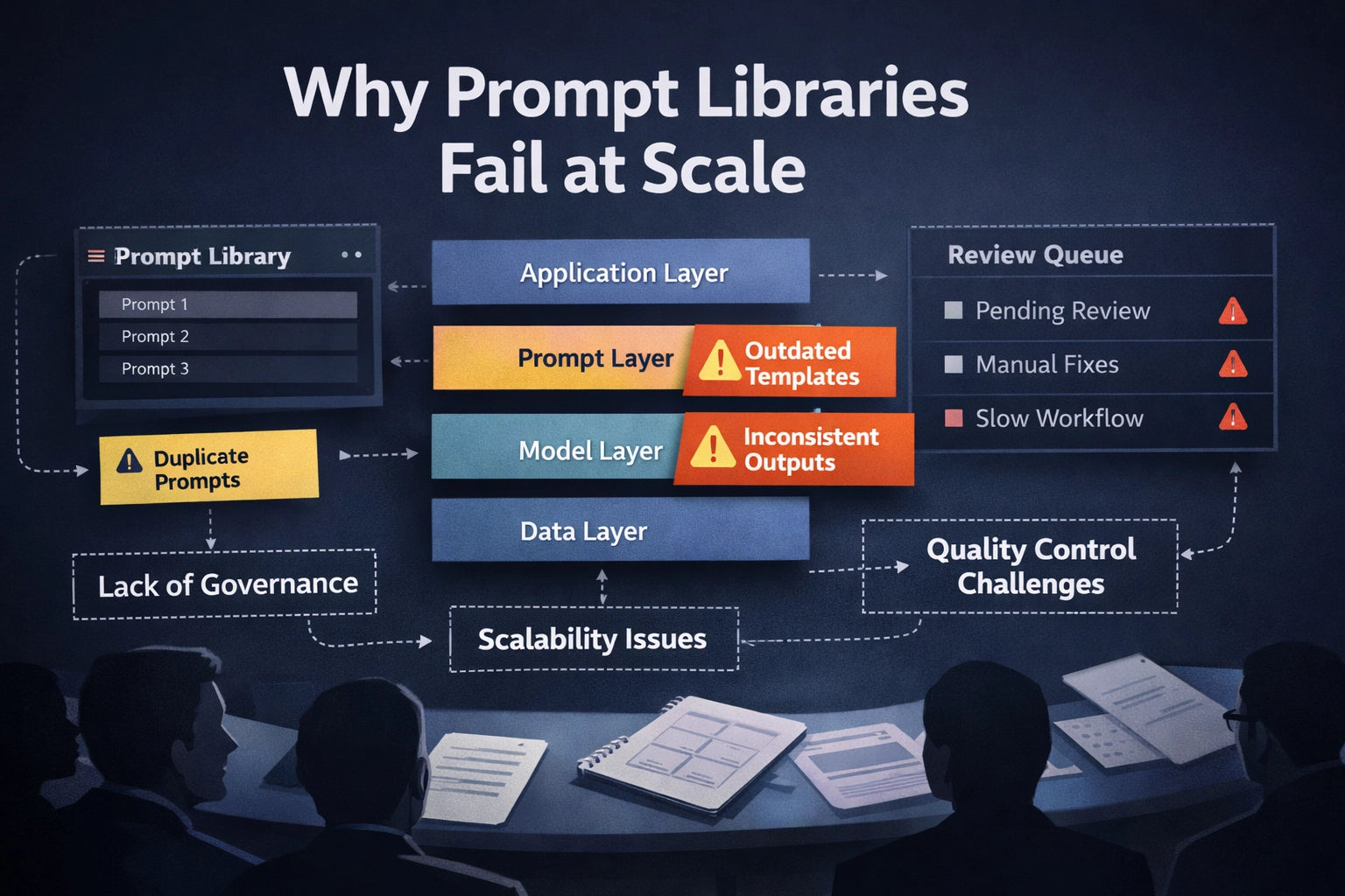 Why Prompt Libraries Fail at Scale